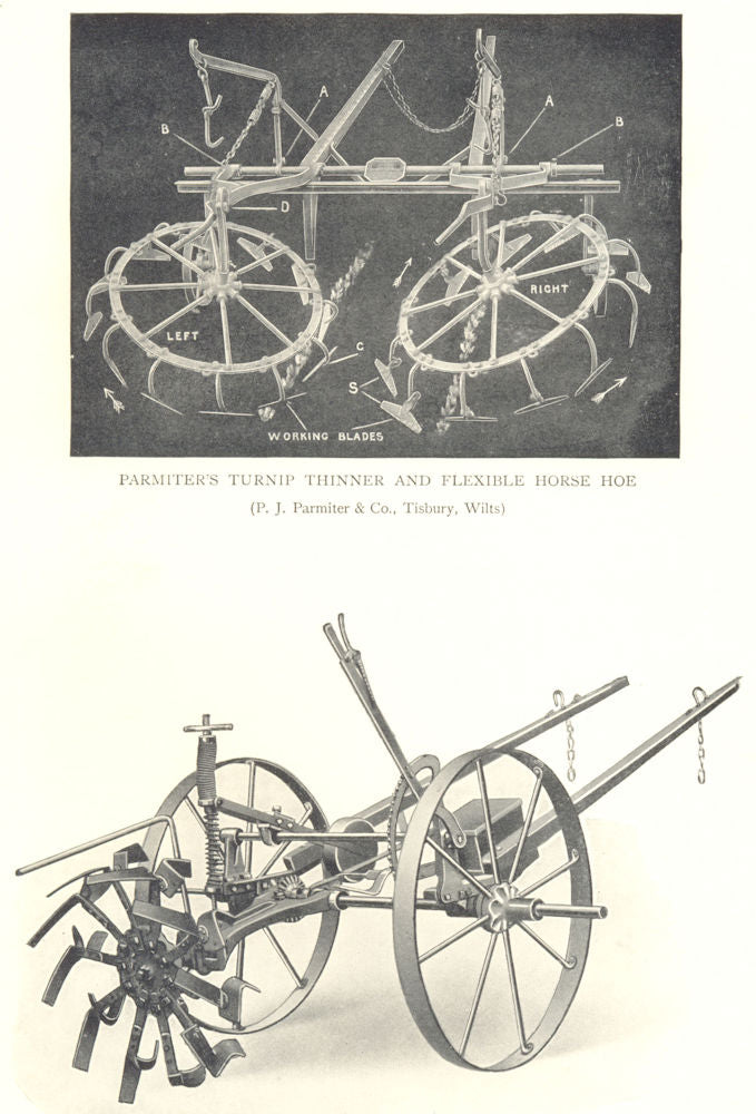 TURNIP/ROOT THINNERS.Parmiter,Tisbury);Symes(Ord Maddison,Darlington) 1912